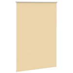 vidaXL Jaluzea cu role opace Bej 115x130 cm Lățime material 110,7 cm