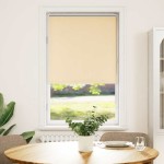 vidaXL Jaluzea cu role opace bej 75x150 cm lățime material 70,7 cm vidaXL Jaluzea cu role opace bej 75x150 cm lățime material 70,7 cm