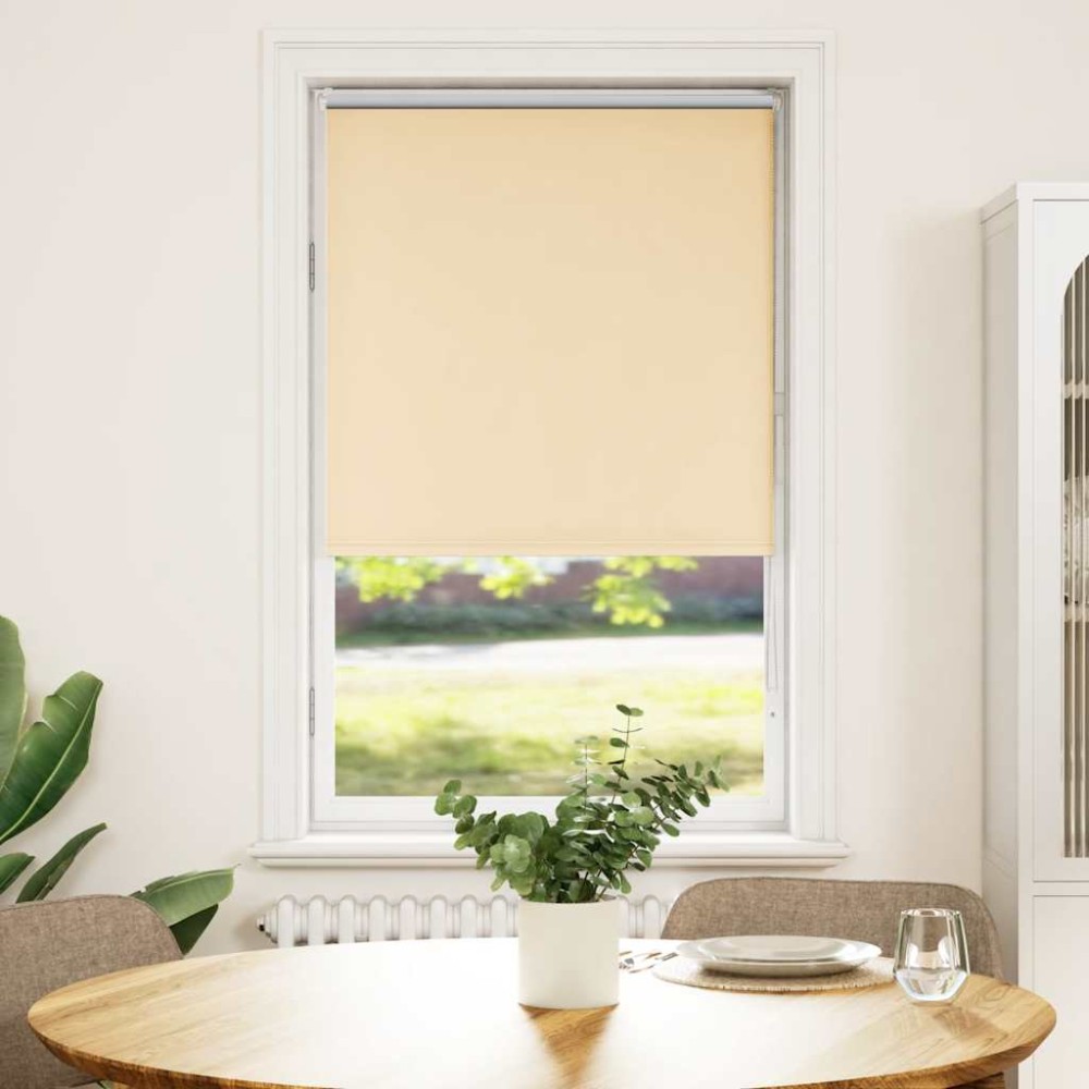 vidaXL Jaluzea cu role opace bej 80x150 cm lățime material 75,7 cm