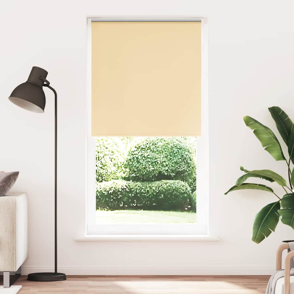 vidaXL Jaluzea cu role opace Bej 95x210 cm Lățime țesătură 90,7 cm