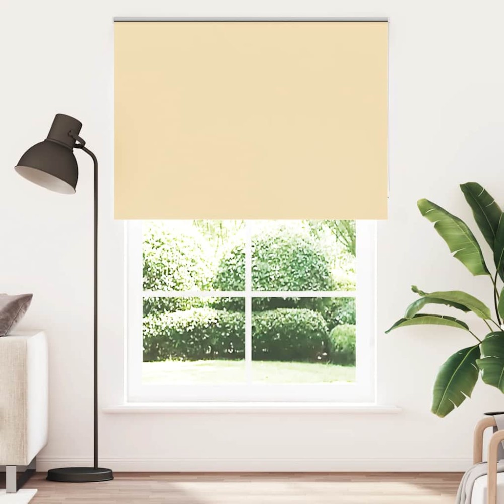 vidaXL Jaluzea cu role opace Bej 155x230 cm Lățime material 151,6 cm