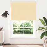 vidaXL Jaluzea cu role opace Bej 155x230 cm Lățime material 151,6 cm vidaXL Jaluzea cu role opace Bej 155x230 cm Lățime material 151,6 cm