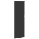 vidaXL Jaluzea cu role opace negru 45x130 cm lățime material 40,7 cm