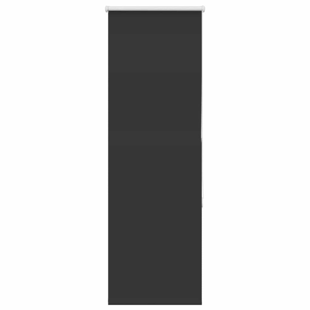 vidaXL Jaluzea cu role opace negru 50x130 cm lățime material 45,7 cm