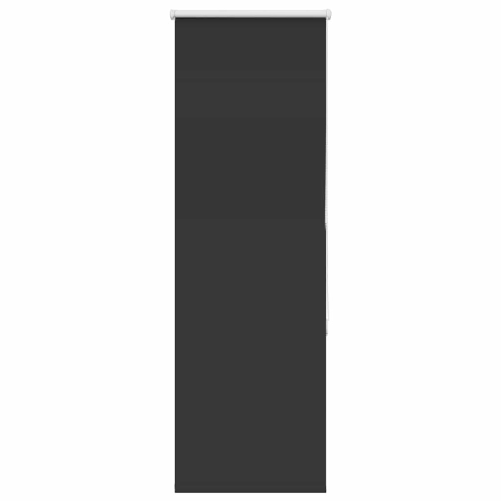 vidaXL Jaluzea cu role opace negru 60x130 cm lățime material 55,7 cm