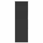 vidaXL Jaluzea cu role opace negru 60x130 cm lățime material 55,7 cm vidaXL Jaluzea cu role opace negru 60x130 cm lățime material 55,7 cm