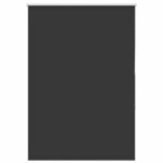 vidaXL Jaluzea cu rolă opaca negru 105x130 cm Latime material 100,7 cm