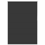 vidaXL Jaluzea cu role opace negru 115x130 cm Lățime material 110,7 cm