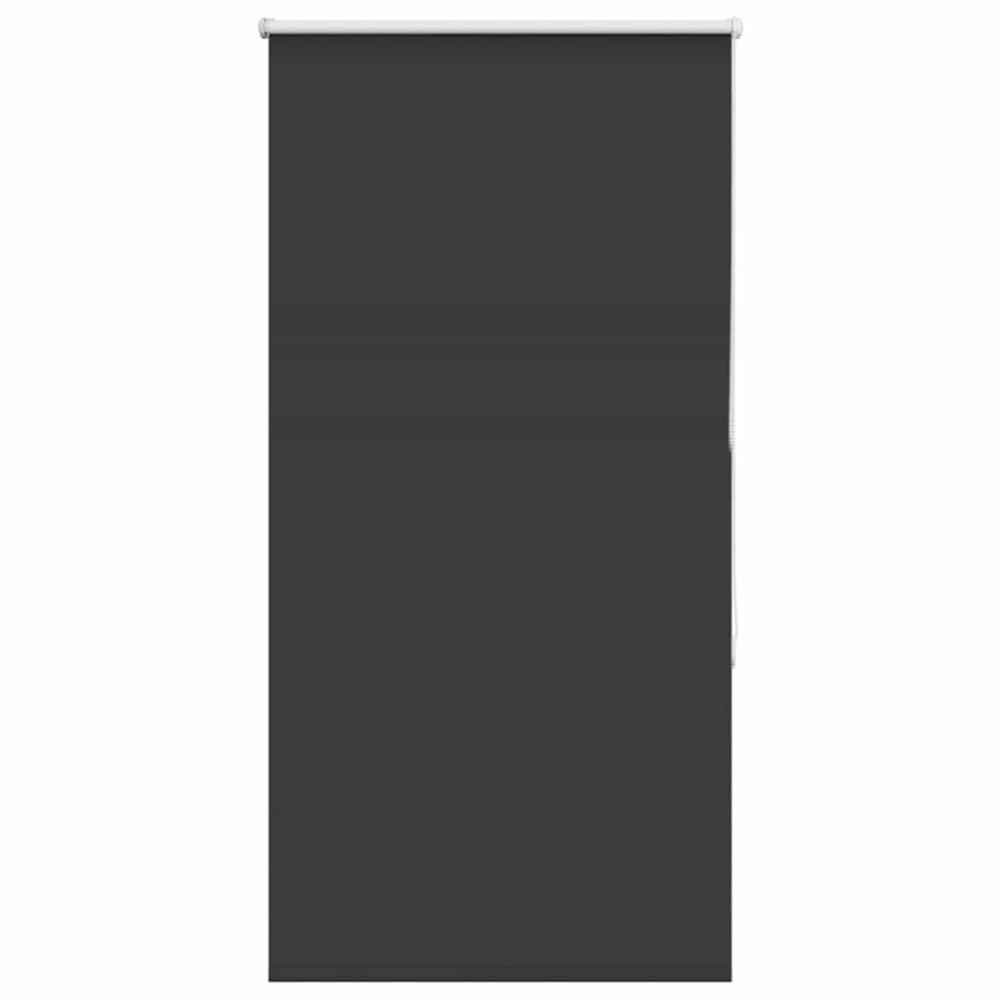 vidaXL Jaluzea cu role opace negru 85x150 cm lățime material 80,7 cm