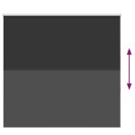 vidaXL Jaluzea cu role opace negru 160x150 cm lățime material 156,6 cm vidaXL Jaluzea cu role opace negru 160x150 cm lățime material 156,6 cm