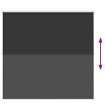 vidaXL Jaluzea cu role opace negru 145x175 cm lățime material 141,6 cm vidaXL Jaluzea cu role opace negru 145x175 cm lățime material 141,6 cm