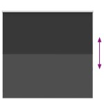 vidaXL Jaluzea cu role opace negru 155x175 cm lățime material 151,6 cm vidaXL Jaluzea cu role opace negru 155x175 cm lățime material 151,6 cm