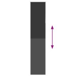 vidaXL Jaluzea cu role opace negru 50x210 cm lățime material 45,7 cm