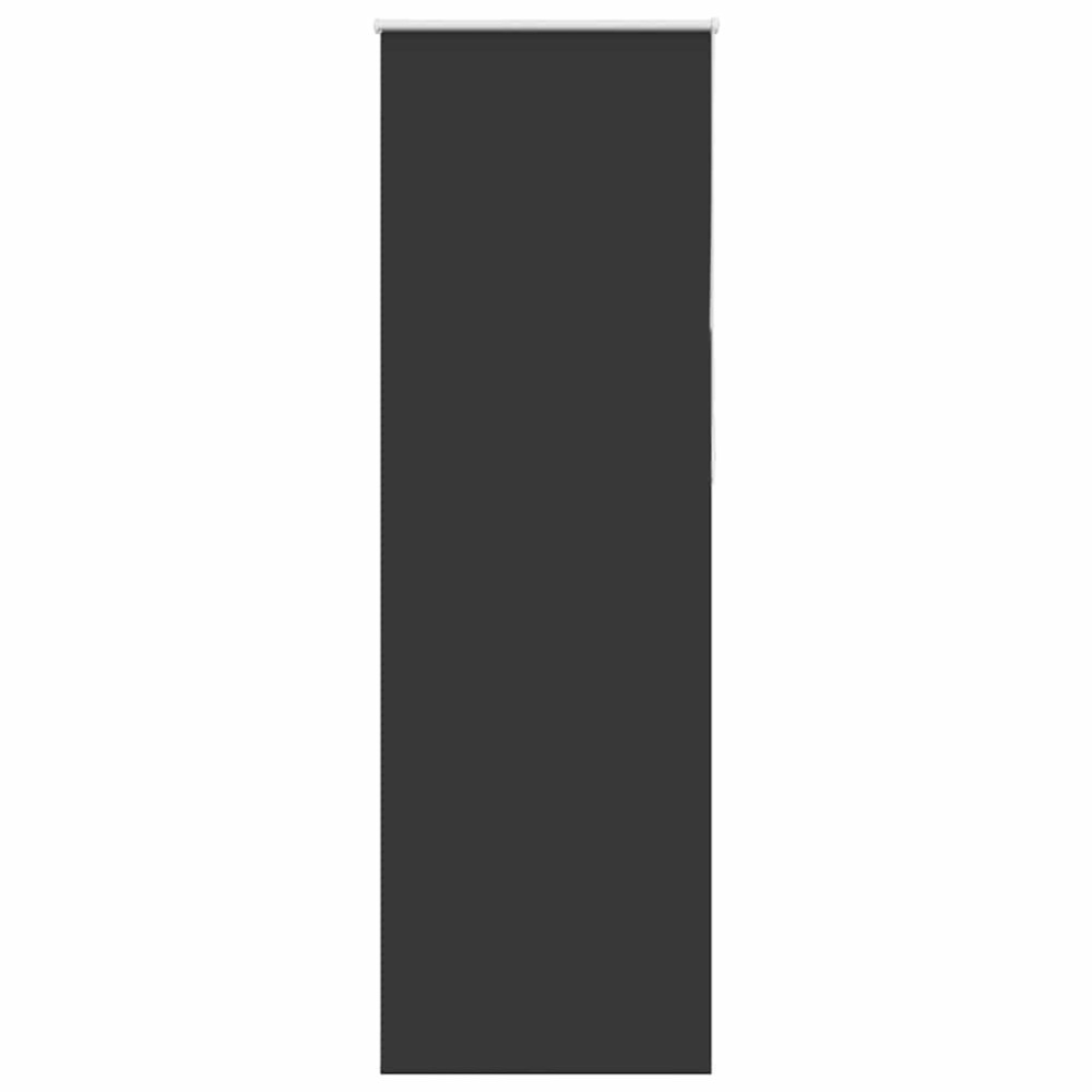 vidaXL Jaluzea cu role opace negru 70x210 cm lățime material 65,7 cm