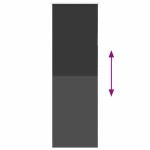 vidaXL Jaluzea cu role opace negru 70x210 cm lățime material 65,7 cm