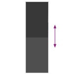 vidaXL Jaluzea cu role opace negru 75x210 cm lățime material 70,7 cm