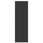 vidaXL Jaluzea cu role opace negru 80x210 cm lățime material 75,7 cm