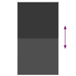vidaXL Jaluzea cu role opace negru 120x210 cm lățime material 116,6 cm
