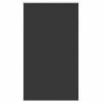 vidaXL Jaluzea cu rolă opaca negru 135x210 cm Latime material 131,6 cm