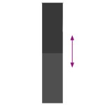 vidaXL Jaluzea cu role opace negru 40x230 cm lățime material 35,7 cm