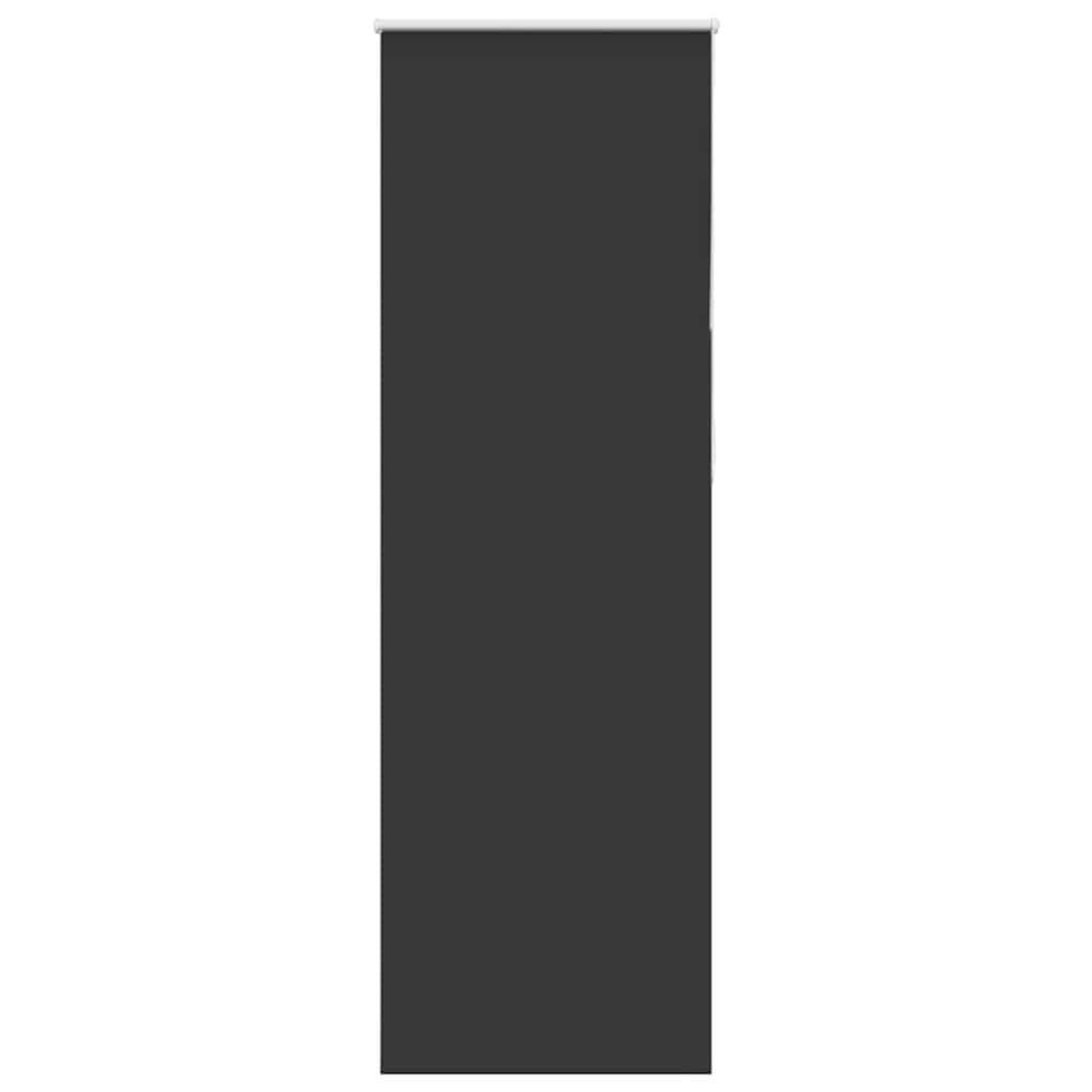 vidaXL Jaluzea cu role opace negru 70x230 cm lățime material 65,7 cm