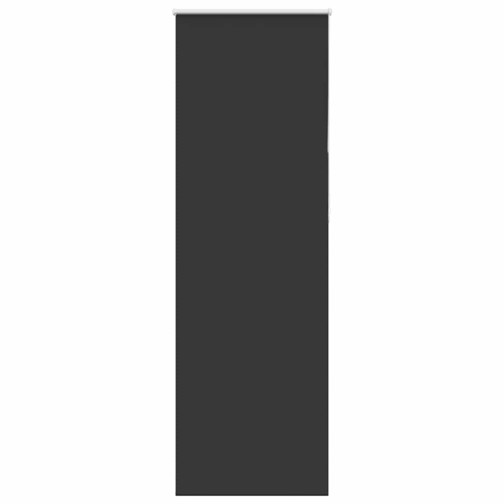 vidaXL Jaluzea cu role opace negru 80x230 cm lățime material 75,7 cm