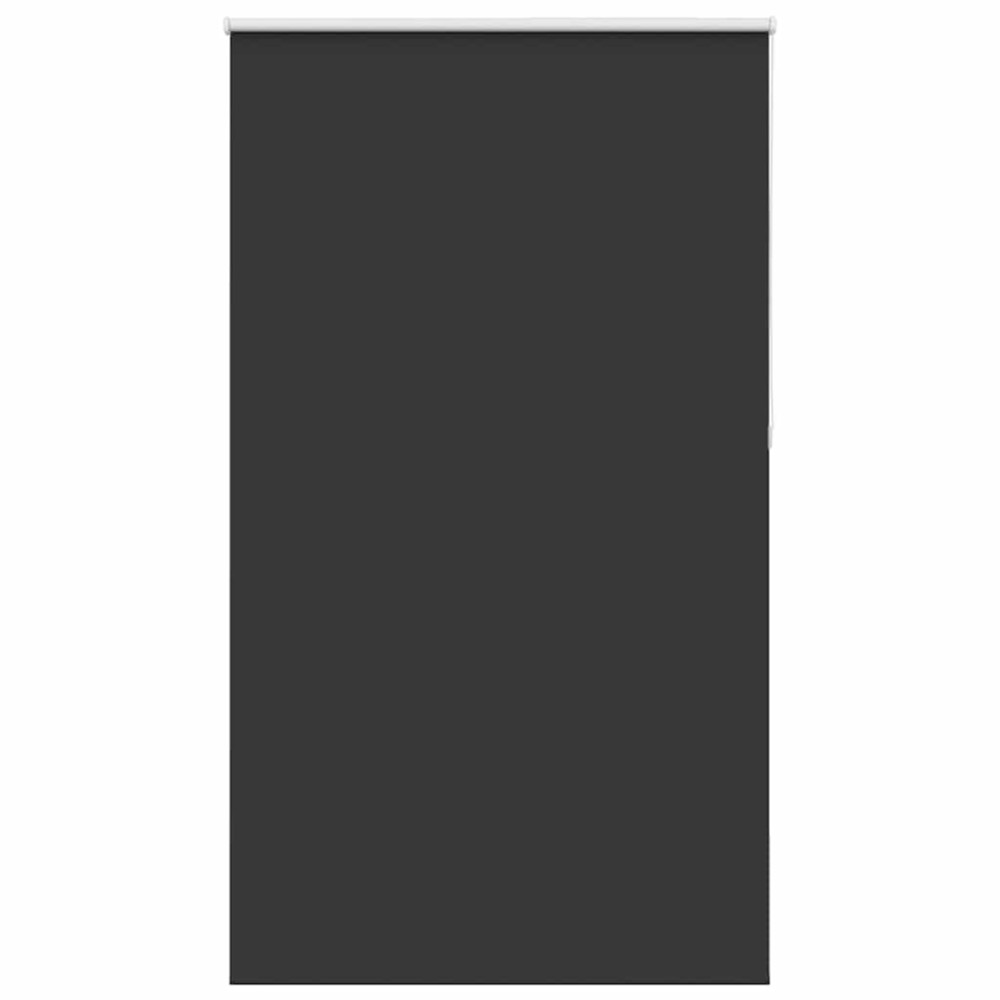 vidaXL Jaluzea cu role opace negru 130x230 cm lățime material 126,6 cm