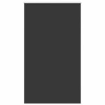 vidaXL Jaluzea cu role opace negru 130x230 cm lățime material 126,6 cm