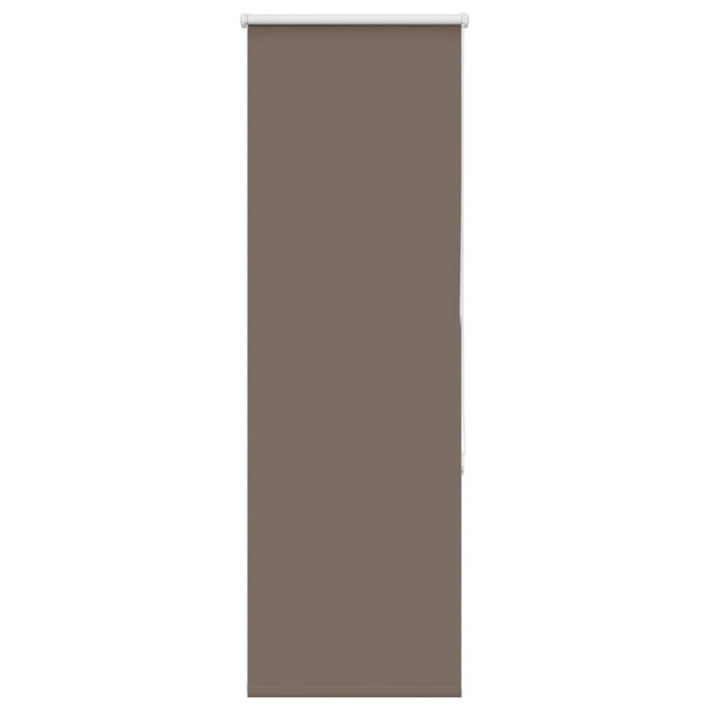 vidaXL Jaluzea cu role opace cafea 45x130 cm lățime țesătură 40,7 cm