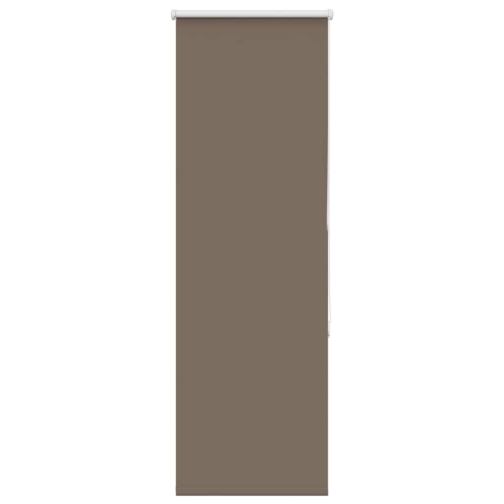 vidaXL Jaluzea cu role opace cafea 55x130 cm lățime țesătură 50,7 cm