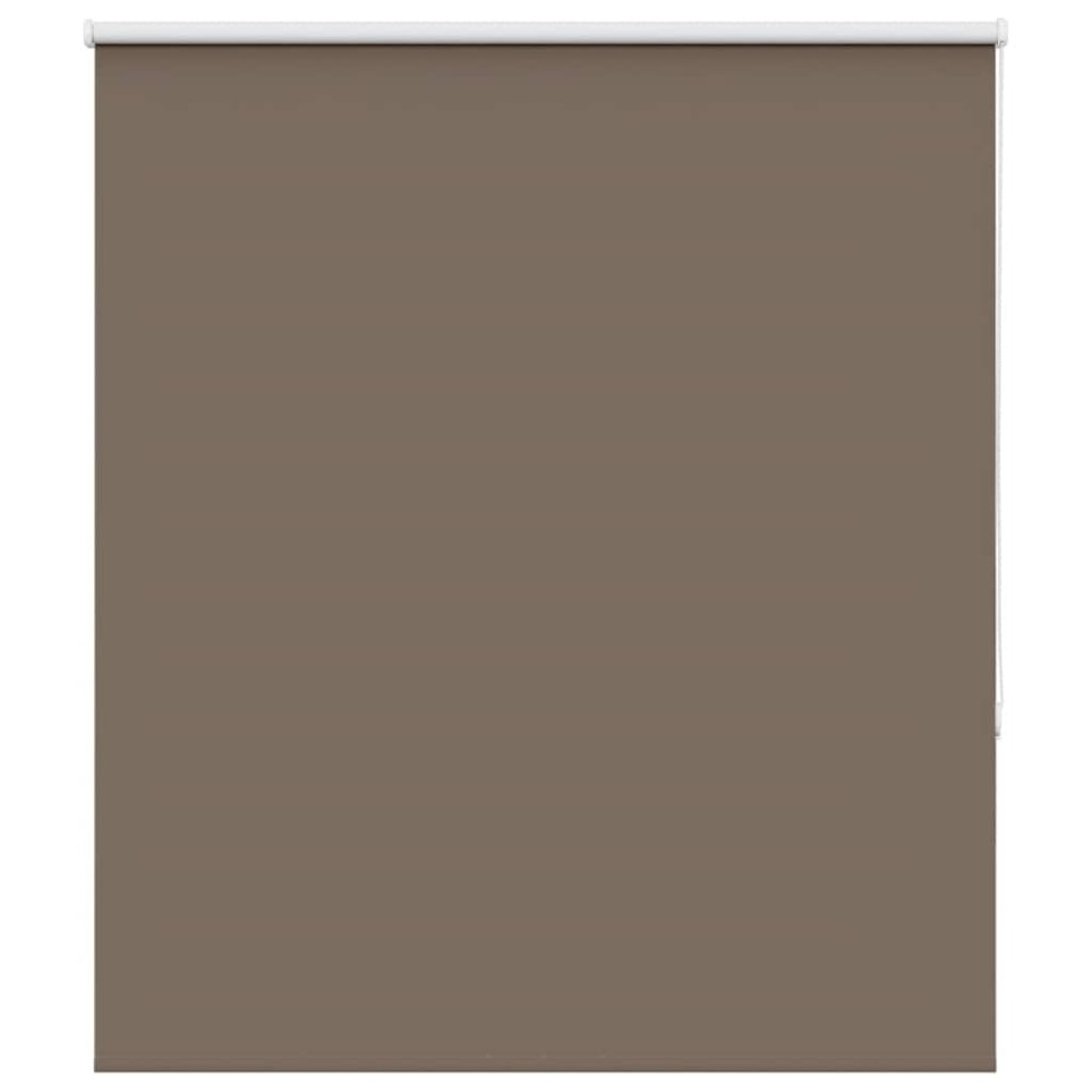 vidaXL Jaluzea cu role opace cafea 135x130 cm lățime țesătură 131,6 cm