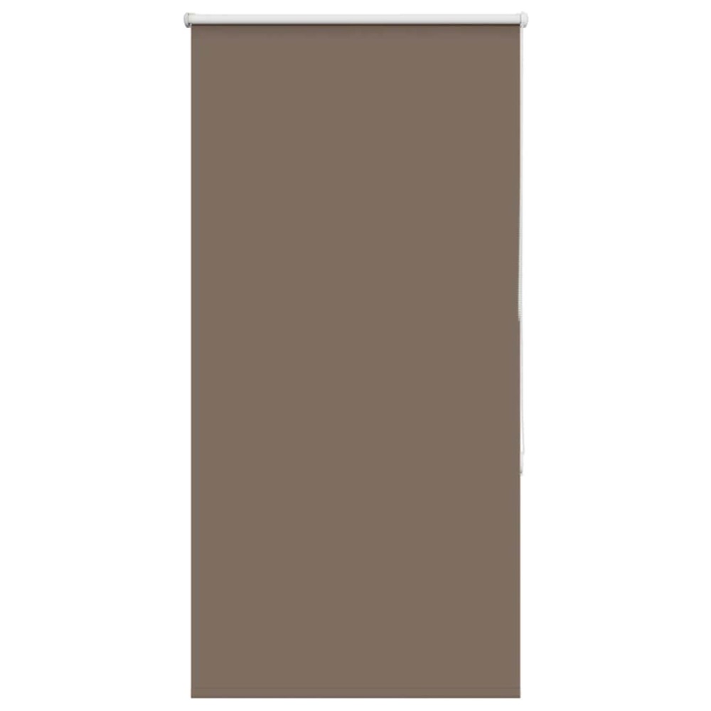 vidaXL Jaluzea cu role opace cafea 80x150 cm lățime țesătură 75,7 cm