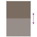 vidaXL Jaluzea cu role opace cafea 90x150 cm lățime țesătură 85,7 cm vidaXL Jaluzea cu role opace cafea 90x150 cm lățime țesătură 85,7 cm