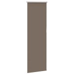 vidaXL Jaluzea cu role opace cafea 50x175 cm lățime țesătură 45,7 cm
