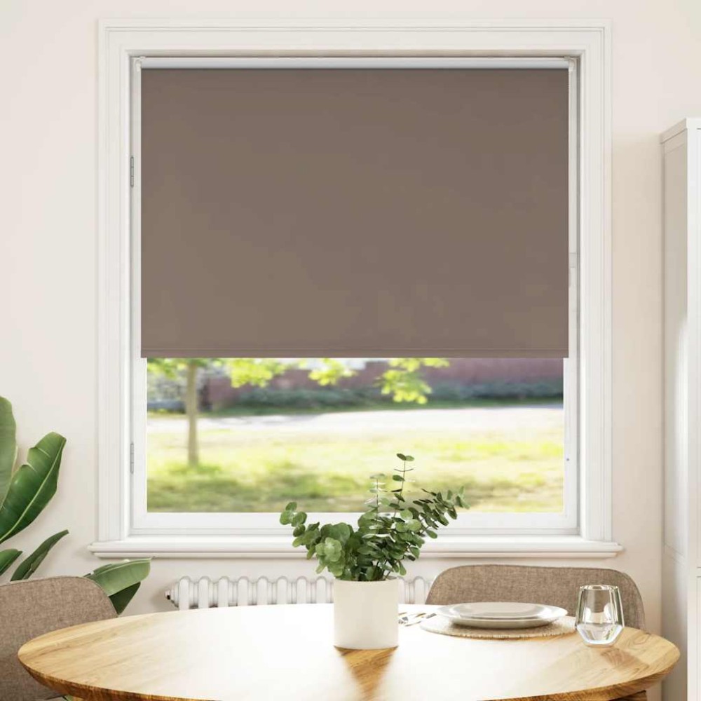 vidaXL Jaluzea cu role opace cafea 105x175 cm lățime material 100,7 cm