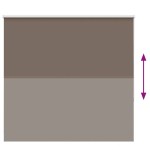 vidaXL Jaluză cu role opace cafea 150x175 cm lățime material 146,6 cm