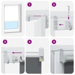 vidaXL Jaluzea cu role opace cafea 160x175 cm lățime material 156,6 cm