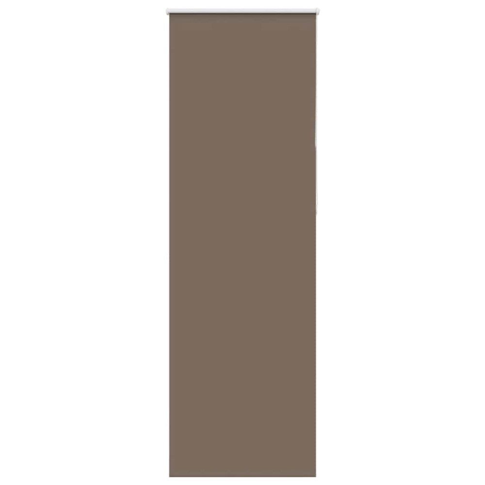 vidaXL Jaluzea cu role opace cafea 65x210 cm lățime material 60,7 cm