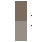 vidaXL Jaluzea cu role opace cafea 75x210 cm lățime țesătură 70,7 cm