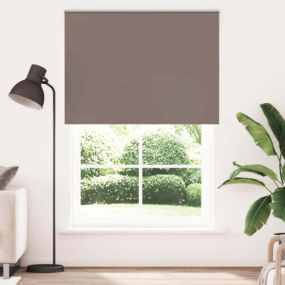 vidaXL Jaluzea cu role opace cafea 155x210 cm lățime material 151,6 cm