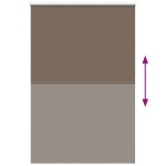 vidaXL Jaluzea cu role opace cafea 160x210 cm lățime material 156,6 cm