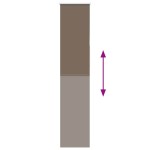 vidaXL Jaluzea cu role opace cafea 40x230 cm lățime material 35,7 cm