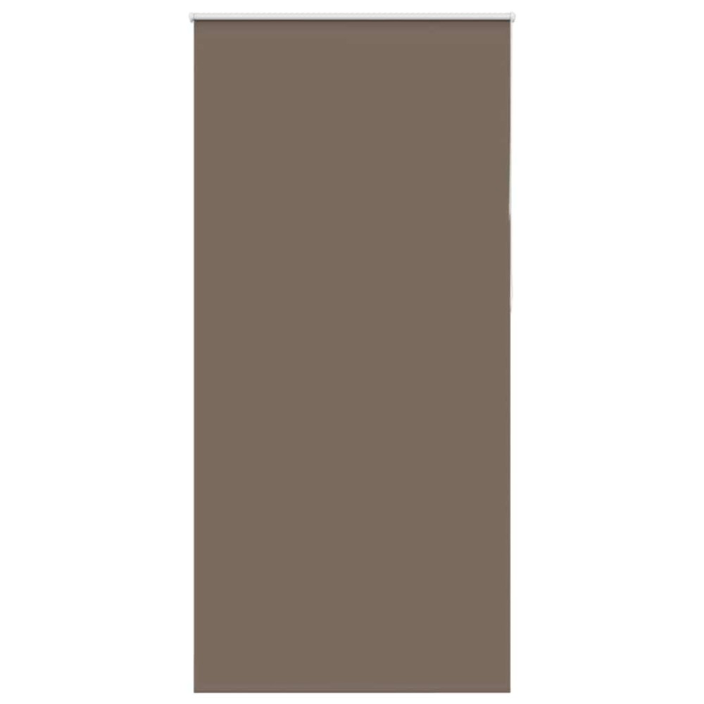 vidaXL Jaluzea cu role opace cafea 100x230 cm lățime țesătură 95,7 cm