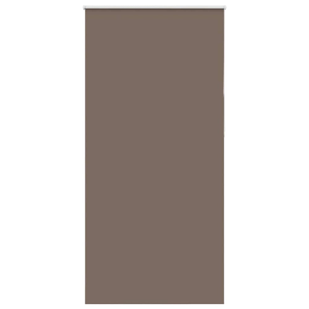 vidaXL Jaluzea cu role opace cafea 115x230 cm lățime țesătură 110,7 cm