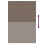 vidaXL Jaluzea cu role opace cafea 150x230 cm lățime material 146,6 cm