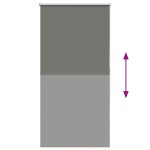 vidaXL Jaluzea cu role opace gri 65x130 cm lățime material 60,7 cm