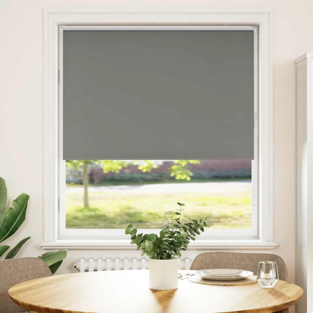 vidaXL Jaluzea cu role opace gri 95x130 cm Lățime material 90,7 cm
