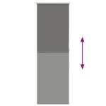 vidaXL Jaluzea cu role opace gri 55x150 cm lățime material 50,7 cm vidaXL Jaluzea cu role opace gri 55x150 cm lățime material 50,7 cm