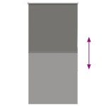 vidaXL Jaluzea cu role opace gri 75x150 cm lățime material 70,7 cm vidaXL Jaluzea cu role opace gri 75x150 cm lățime material 70,7 cm