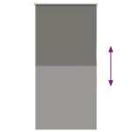 vidaXL Jaluzea cu role opace gri 80x150 cm lățime material 75,7 cm vidaXL Jaluzea cu role opace gri 80x150 cm lățime material 75,7 cm